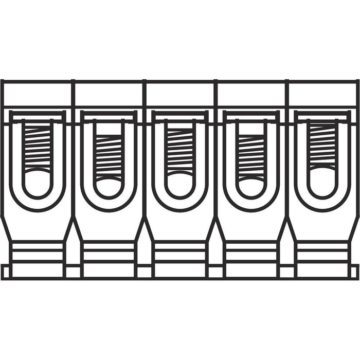 Hensel - Abzweigklemme Klemmen-Set DK KS 35 16-35 5pol. − 1 Stück
