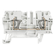 Weidmüller - Durchgangs-Reihenklemme Klemme ZDU 2.5 WS Federanschl.,2.5mm² − 100 Stück
