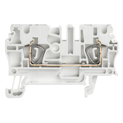 Weidmüller - Durchgangs-Reihenklemme Klemme ZDU 2.5 WS Federanschl.,2.5mm² − 100 Stück