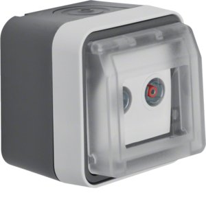 Berker - Antennensteckdose Antennen-Steckdose lgr 12033525 Durchgangsdose 2Loch