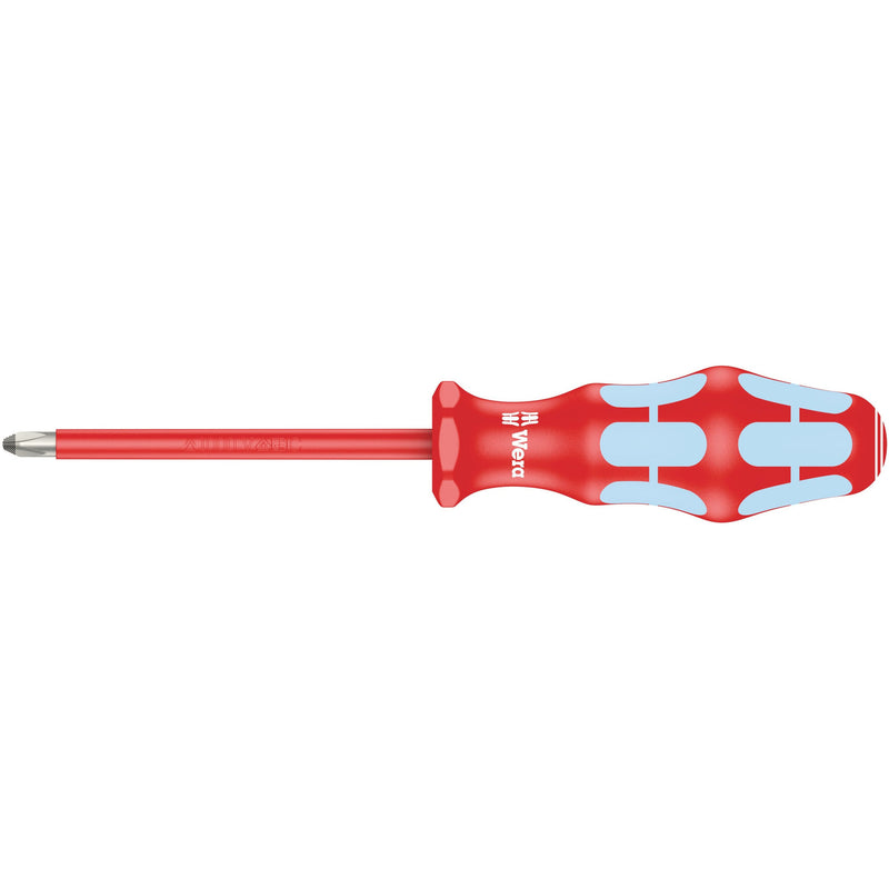 Wera - Kreuzschlitz-Schraubendreher VDE Schraubendreher 022734 PH 2x100mm