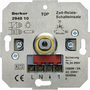 Berker - Zeitschaltuhr für Installationsschalterprogramme Zeit-Relais-Schalteinsatz 294810 Hauselektronik