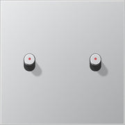 Jung - Abdeckung/Bedienelement für Installationsschalterprogramme Abdeckung 1-fach AL 12-5 KO R 0 mit 1 Kipphebel KO