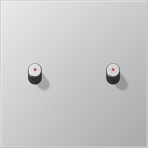 Jung - Abdeckung/Bedienelement für Installationsschalterprogramme Abdeckung 1-fach AL 12-5 KO R 0 mit 1 Kipphebel KO