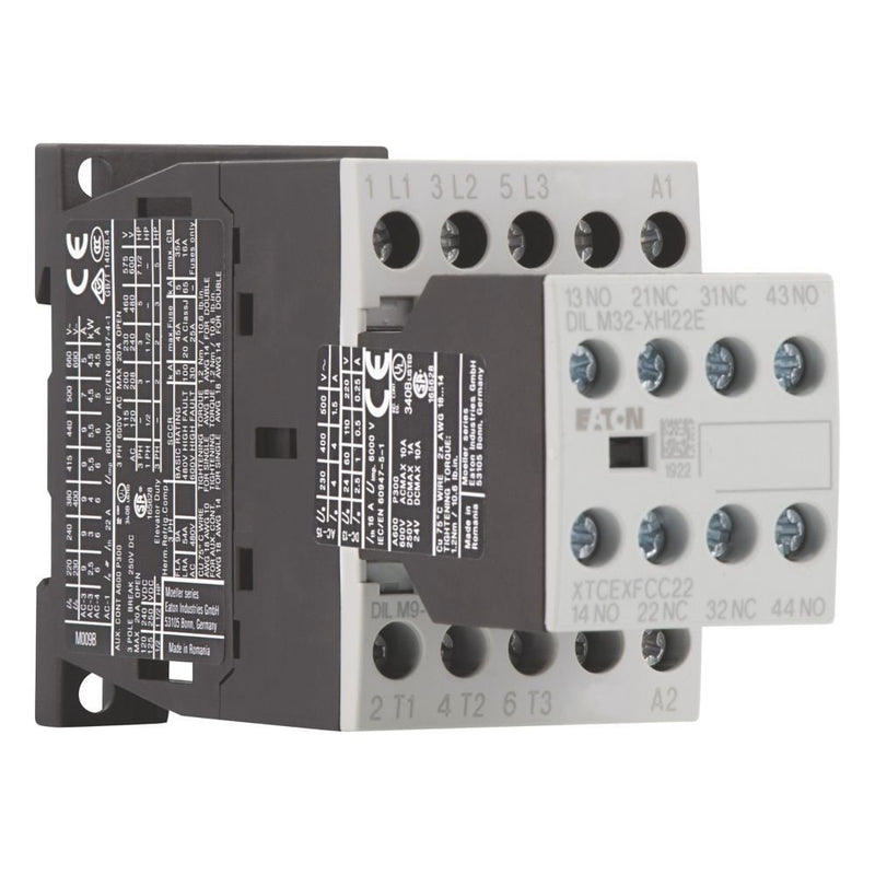 Eaton - Leistungsschütz zum Schalten von Wechselstrom Leistungsschütz DILM9-22 #106361 4kW/400V,AC