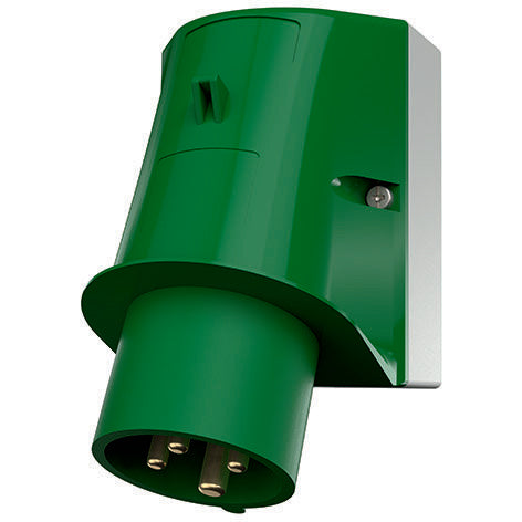 Mennekes - CEE-Gerätestecker (IEC 60309) Wandstecker 921 16A,4p,10h,>50V,IP44