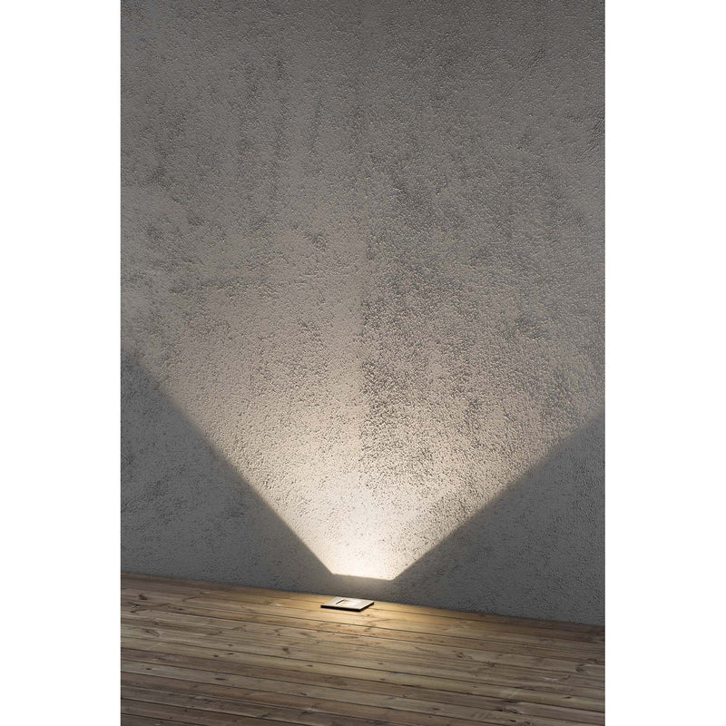 Gnosjö Konstsmide AL - Bodeneinbauleuchte LED-Bodeneinbaustrahler 7960-310 grau, edelstahl