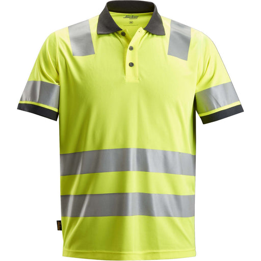 Snickers Workwear - Poloshirt AW HV Poloshirt, Klasse 2 27306600003 Gr.XS signalgelb