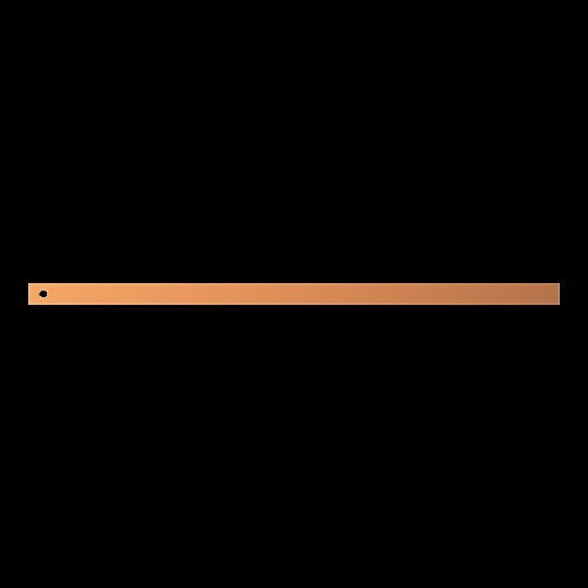 Striebel&John - Sammelschiene Kupferschiene ZXM2132 30x10mm, L:775mm
