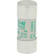 Eaton - Zylindrische Sicherung Sicherungseinsatz Nieders. CYLINDRICA#C22M16 16A AC 690V 80kA − 10 Stück