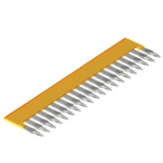 Weidmüller - Querverbinder/Brücker für Reihenklemme Querverbinder ZQV 4/20 GE 6,1mm, 20P − 20 Stück