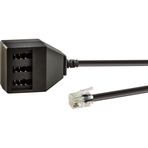 E+P Elektrik - Kommunikationstechnik-Adapter Western-Adapter T 121/02 LOSE 0,2m,Telekom-N