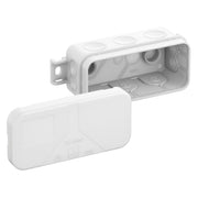 Spelsberg - Dose, Gehäuse für Montage auf der Wand/Decke Verbindungsdose 2K-Mini AB-L/w 10 Einführungen − 10 Stück