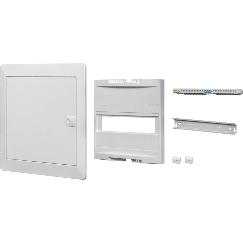 ABN - Installationskleinverteiler Einbauset AE12R 1-reihig, HW/UP