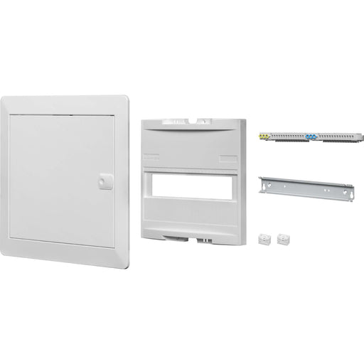 ABN - Installationskleinverteiler Einbauset AE12R 1-reihig, HW/UP