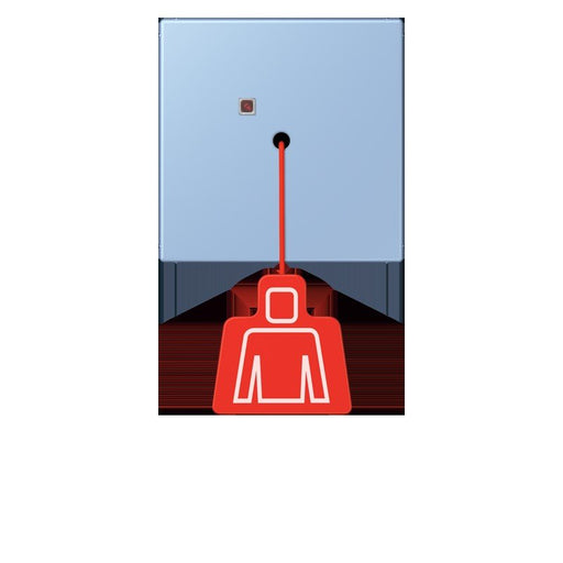 Jung - Behindertenelement für Installationsschalterprogramme Notrufsystem Zugtaster NRS LC 0834 ZT 207 outremer moyen