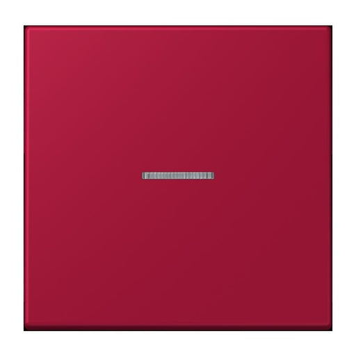 Jung - Abdeckung/Bedienelement für Installationsschalterprogramme Wippe mit Lichtleiter LC 101 KO5 229 rouge carmin