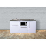 Stengel - Mini-Küche Miniküche Premiumline MPGSMSM170KSGSIKFrBl Schwarz matt