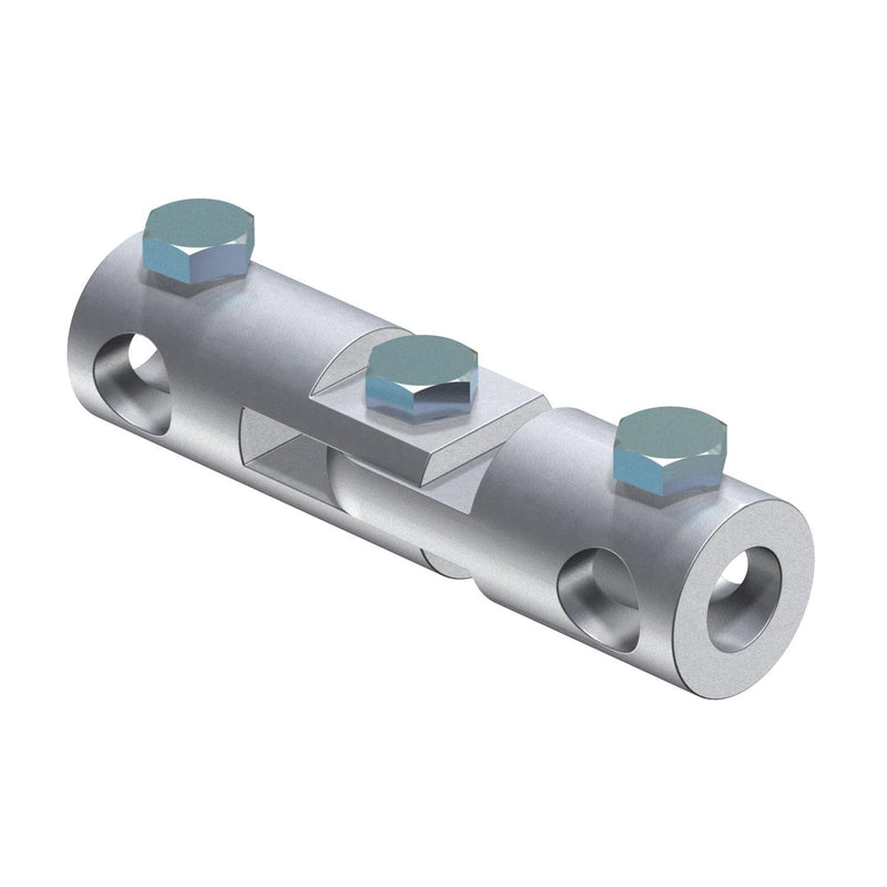 OBO Bettermann - Verbinder für Blitzschutz Gelenkverbinder 101 IGL-16 f.16mm GFK-Stangen − 10 Stück