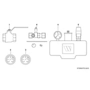 Bosch Thermotechnik - Zubehör/Ersatzteile für Wärmepumpe Solekreissystempaket NR1123