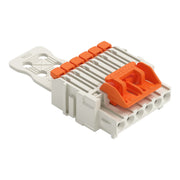 WAGO GmbH & Co. KG - Kabelsteckverbinder für Leiterplattensteckverbinder 1-Leiter-Federleiste 27341106328000300000 PushinCAGECLAMP,lgr − 50 Stück