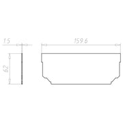 Kaiser - Trennwand für Dose/Gehäuse Trennwand 9196-20