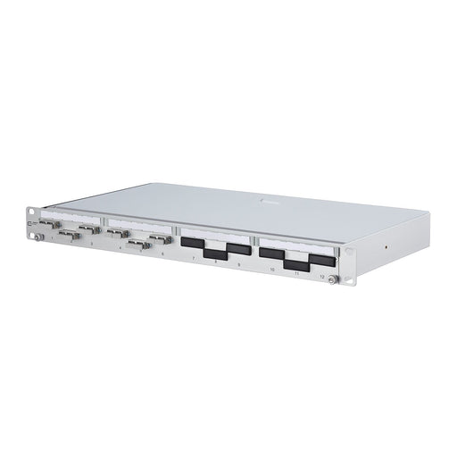 Metz Connect - Patchpanel LWL LWL-Patchfeld OpDAT PA 1502255206-E 6xSC-D OM3 bestückt