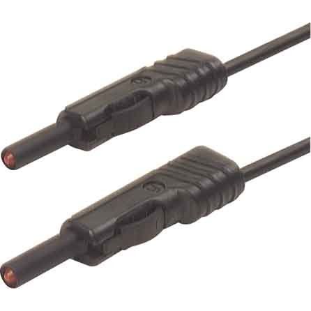 SKS Kontakttechnik GmbH - Zubehör/Ersatzteile für Prüf- und Messgeräte (Elektro) Meßleitung MLB 25/1 V sw − 25 Stück by SKS K
