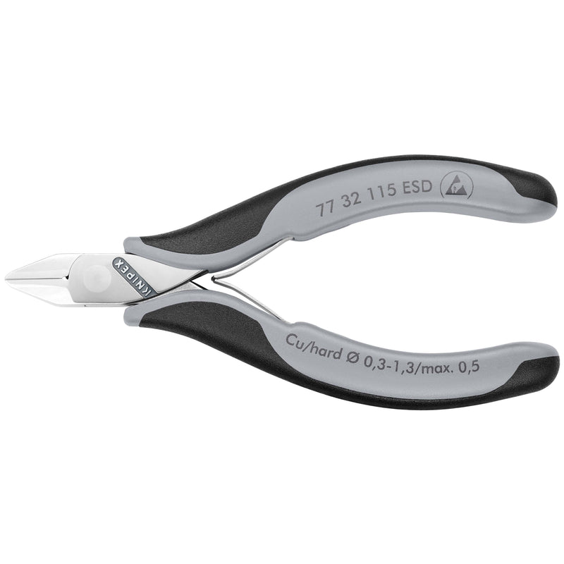 Knipex - Seitenschneider Elektronik-Seitenschneider 77 32 115 ESD ESD, 115mm