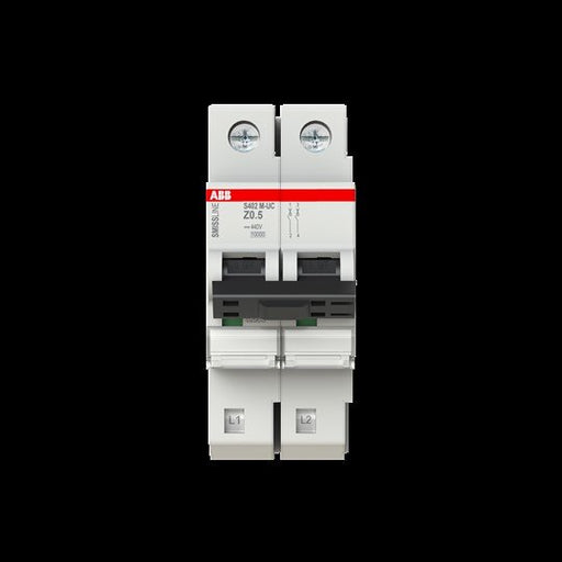 ABB Stotz S&J - Leitungsschutzschalter S402M-UCZ0.5 2polig,Icu=50kA