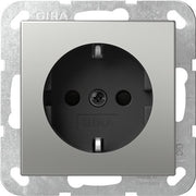 Gira - Steckdose SCHUKO-Steckd. SRK System 4180600 55 Edelstahl