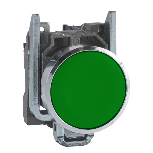 Schneider Electric - Drucktaster, Komplettgerät Drucktaster XB4BA31 flach, gn, 1S