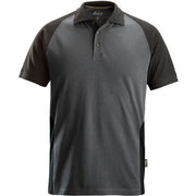 Snickers Workwear - Poloshirt 2-Farben Poloshirt 27505804006 L,stahlgr-schw