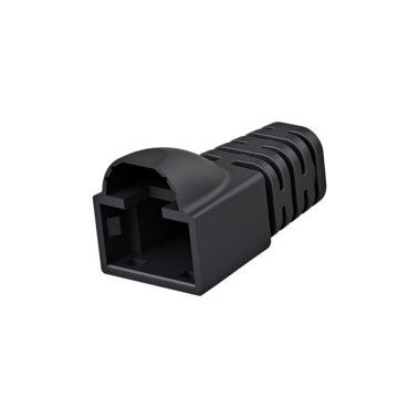 Telegärtner - Knickschutz Knickschutztülle 100001143 für MP8 FS, schwarz − 100 Stück