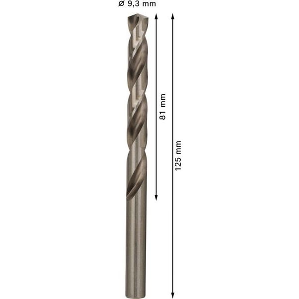 Bosch - Bohrer PRO Metal HSS-G 2608585517 Spiralbohrer 9,3 x