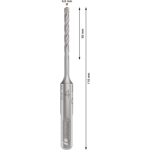 Bosch - Bohrer PRO SDS plus-5X 2608836604 Hammerbohrer 4 x 50