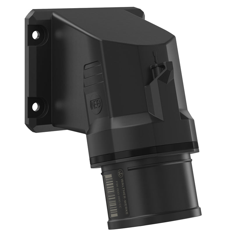 Walther Werke - CEE-Gerätestecker (IEC 60309) CEE NEO Anbaugerätestecker FW711505SK 16A 5P 5h IP54 − 10 Stück