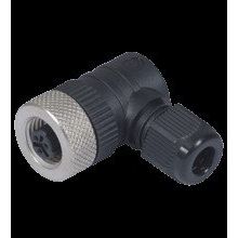 Pepperl+Fuchs Fabrik - Rundsteckverbinder, feldkonfektionierbar (Industriesteckverbinder) Kabeldose V12-W konfektinierbar − 1 Stück