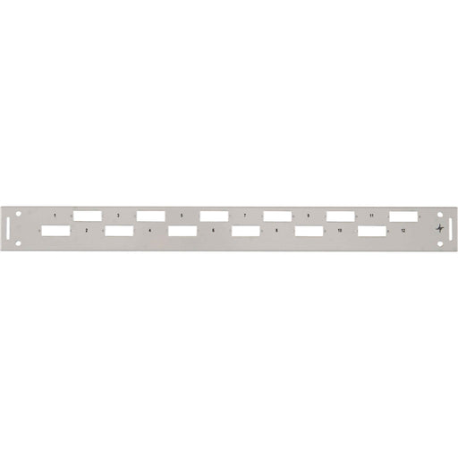 Telegärtner - Patchpanel LWL 19Z.Frontplatte 1HE TN-FP6SCD-Be-1HE für 6xSCD/Basiseco