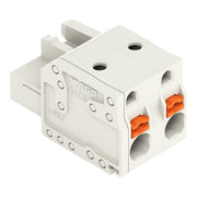WAGO - Kabelsteckverbinder für Leiterplattensteckverbinder 1-Leiter-Federleiste 2721-202/026-000 Push-inCAGECLAMP,lgr − 100 Stück