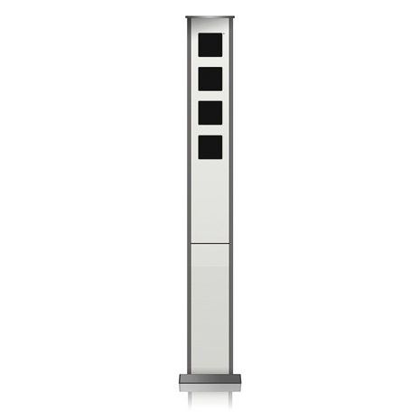 TCS Tür Control - Kommunikations-Säule K3-Leersäule 1,30m K34AP für 4 AMI Module