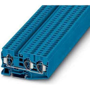 Phoenix Contact - Durchgangs-Reihenklemme Durchgangsreihenklemme ST 10-TWIN BU − 25 Stück
