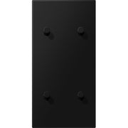 Jung - Abdeckung/Bedienelement für Installationsschalterprogramme Abdeckung mit Kipphebel AL 12-25 SWM K 08 Kegel, 2fach, 2 x 2