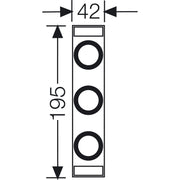 Hensel - D-Sicherungssockel Sicherungselement Mi RS 27 3p. 25A E27 DII