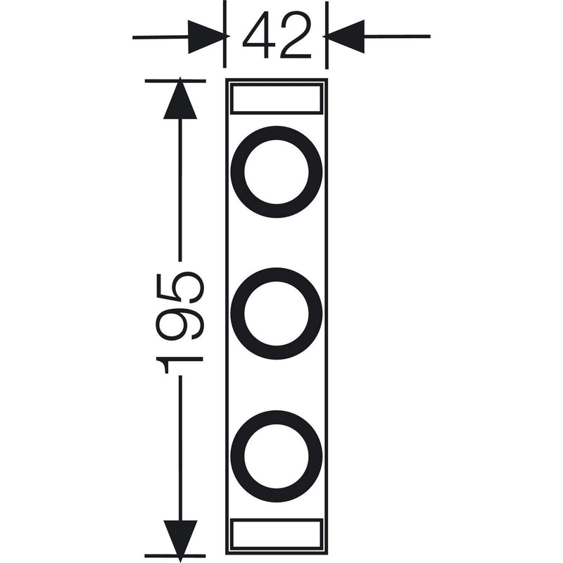 Hensel - D-Sicherungssockel Sicherungselement Mi RS 27 3p. 25A E27 DII