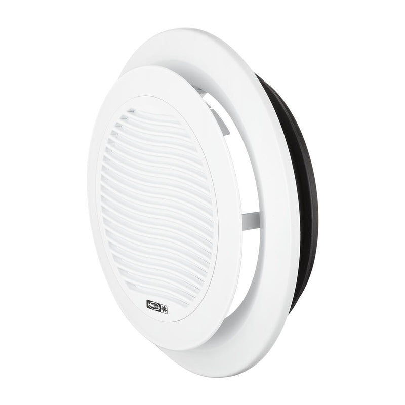 Helios Ventilatoren - Zubehör/Ersatzteile für Ventilatoren Zuluft-Abluft-Ventil ZAV 80 schließb.Frontgitter