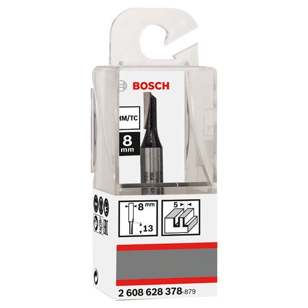 Bosch - Fräser PRO Nutfräser, 2608628378 einschneidig 5 x L