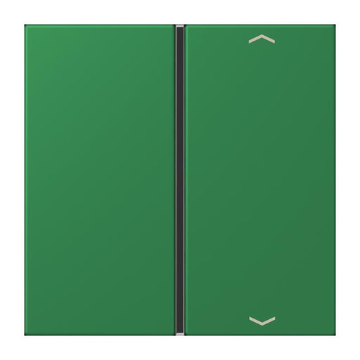 Jung - Abdeckung/Bedienelement für Installationsschalterprogramme Taste 1fach m. Pfeilsymb. LC 401 TSAP 219 vert fonce