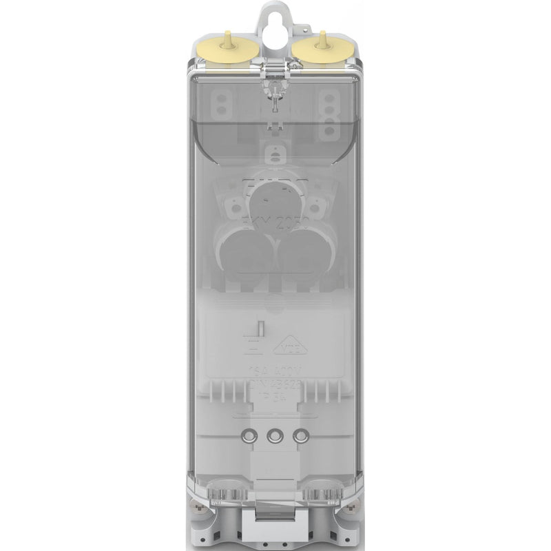 Krüger-Werke - Zubehör/Ersatzteile für Lichtmast Übergangs/Sicherungskasten EKM 2050/89200 3xE14-L1,L2,L3 N,PE