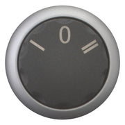Eaton - Frontelement für Wahlschalter Wahltaste m.Drehknopf M22-WR3 3 Stell.,beschr